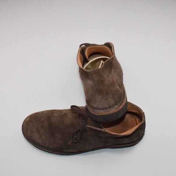 Astorflex Boots Mens Size 43 Brown Suede Calf Leather Greenflex Desert Chukka - Picture 11 of 15